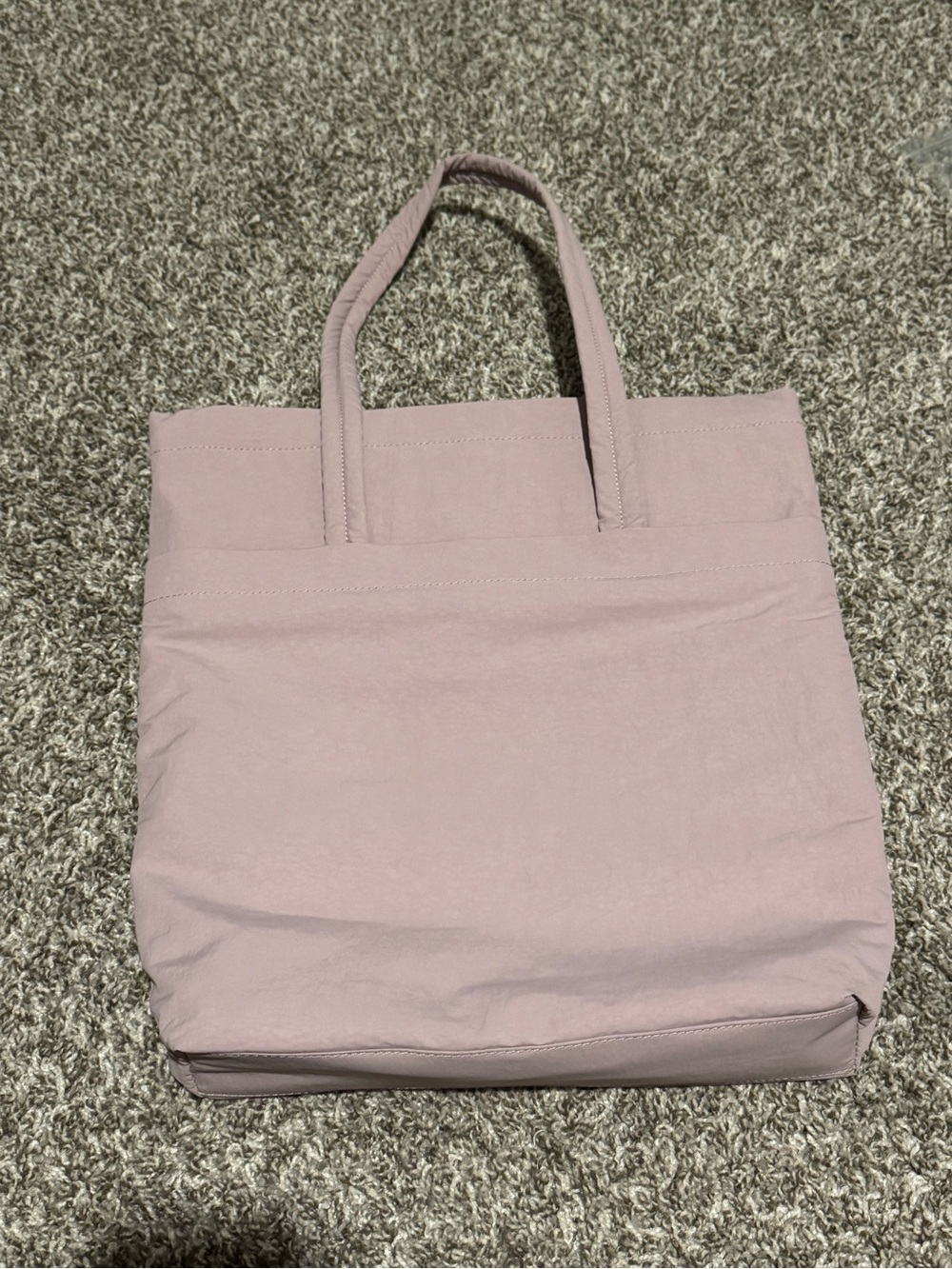 Lululemon Lavender Canvas Tote Bag with Dual Handles - Picture 2 of 9